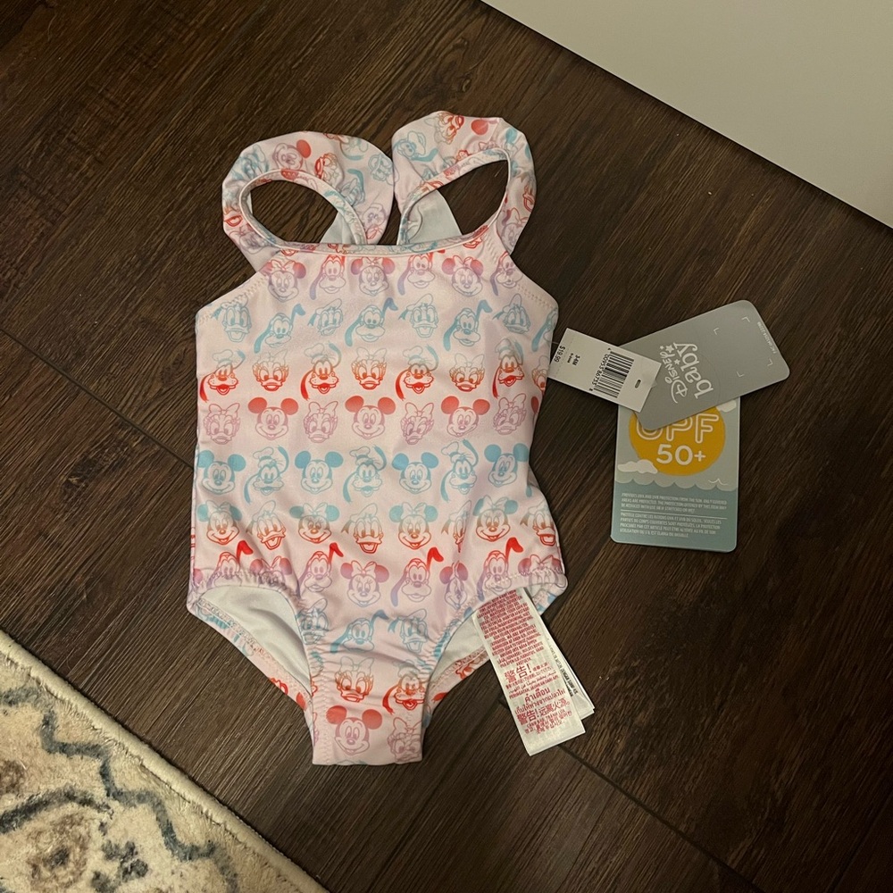 NWT Disney Baby Swimsuit 3-6m